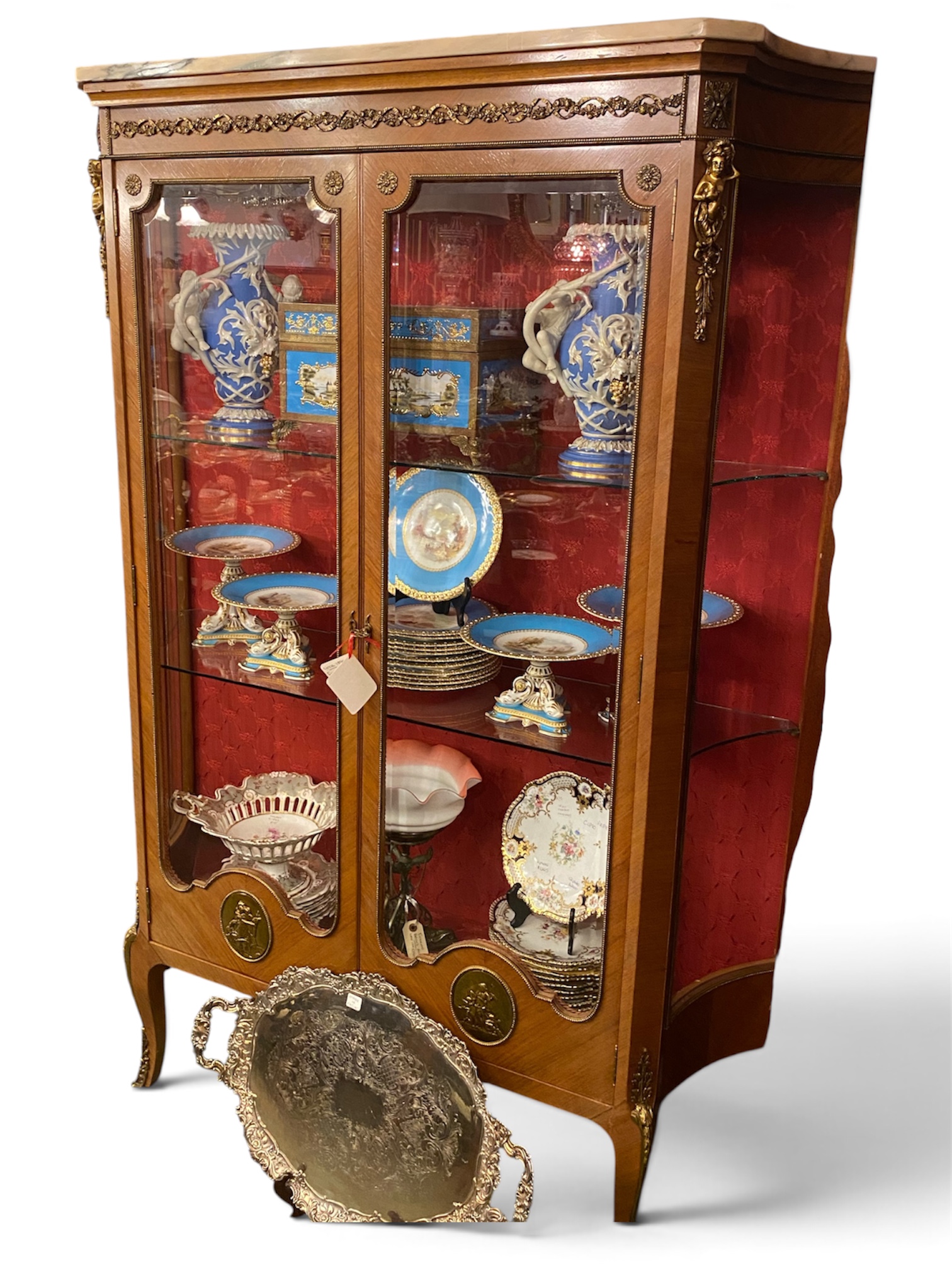 19th Century French Display Cabinet